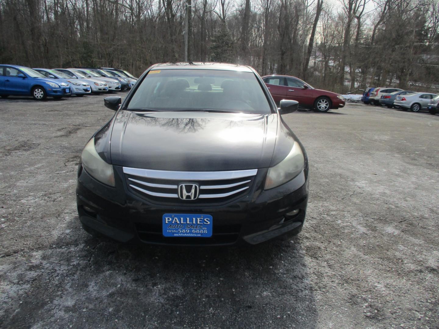 2011 BLACK Honda Accord EX V-6 SEDAN AT (1HGCP3F74BA) with an 3.5L V6 SOHC 24V engine, AUTOMATIC transmission, located at 540a Delsea Drive, Sewell, NJ, 08080, (856) 589-6888, 39.752560, -75.111206 - Photo#9